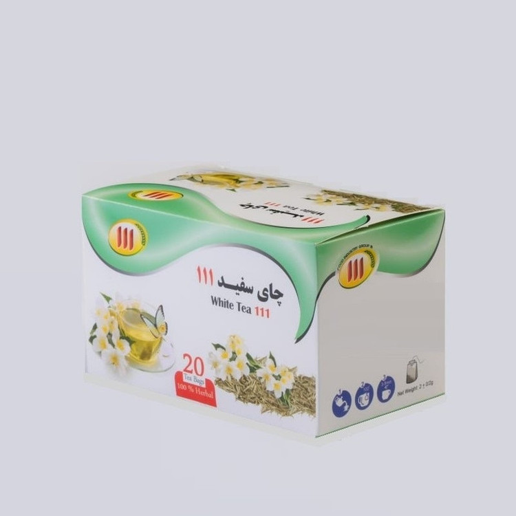 چای سفید 111 - 40 گرم بسته 20 عددی
