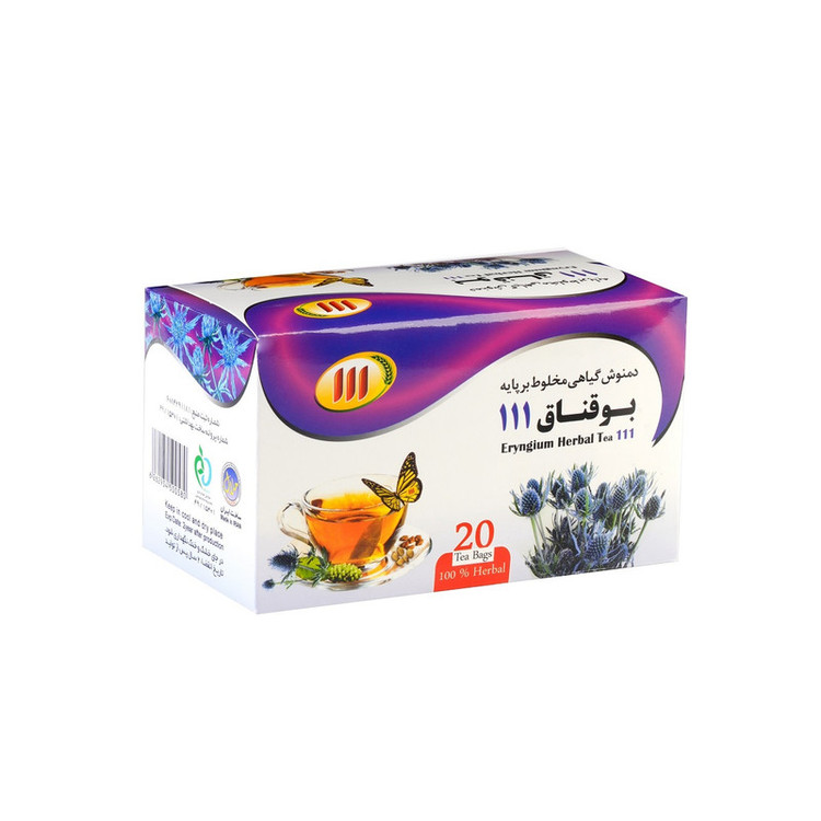 دمنوش مخلوط گیاهی بوقناق 111 - 40 گرم بسته 20 عددی