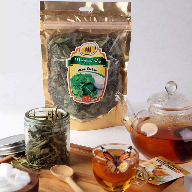 دمنوش شیرین کننده برگ استویا 111 - 50 گرم