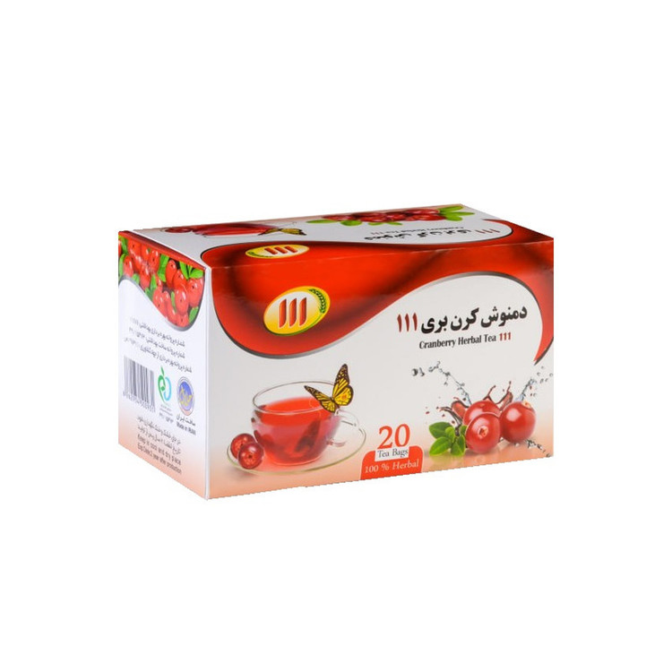دمنوش کرن بری 111 - 40 گرم بسته 20 عددی
