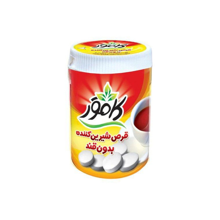 قرص شیرین کننده کم کالری کامور بسته 250 عددی