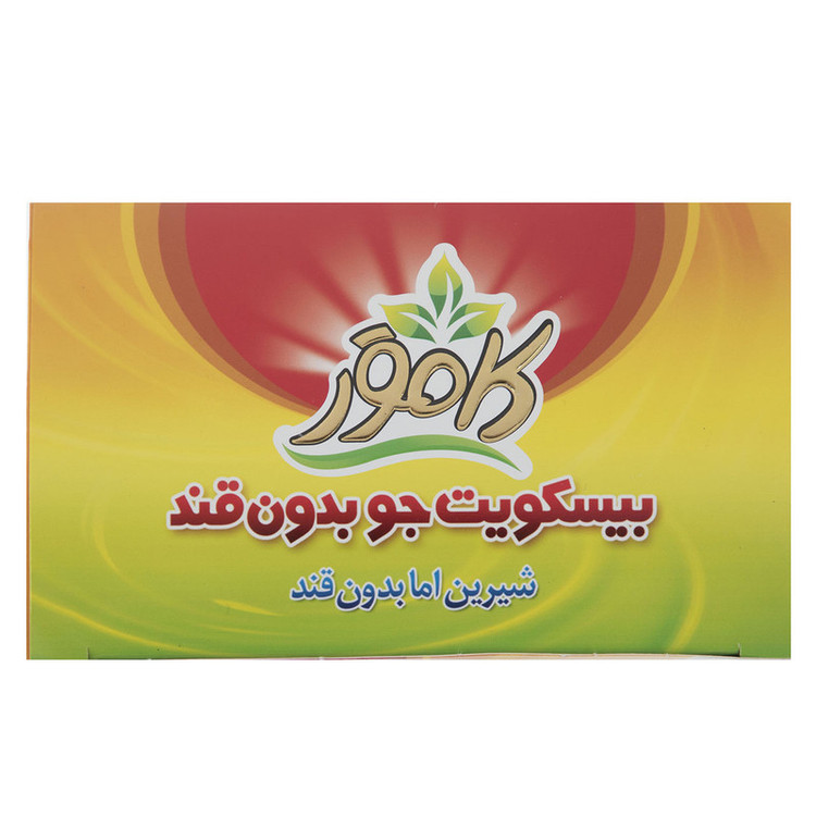بیسکویت جو بدون قند کامور - 360 گرم