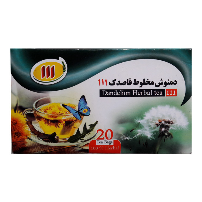 دمنوش مخلوط قاصدک 111 بسته 20 عددی