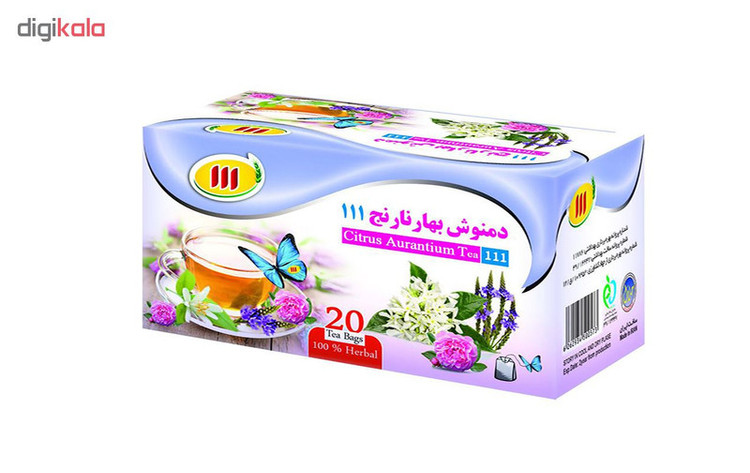 دمنوش بهار نارنج 111 بسته 20 عددی